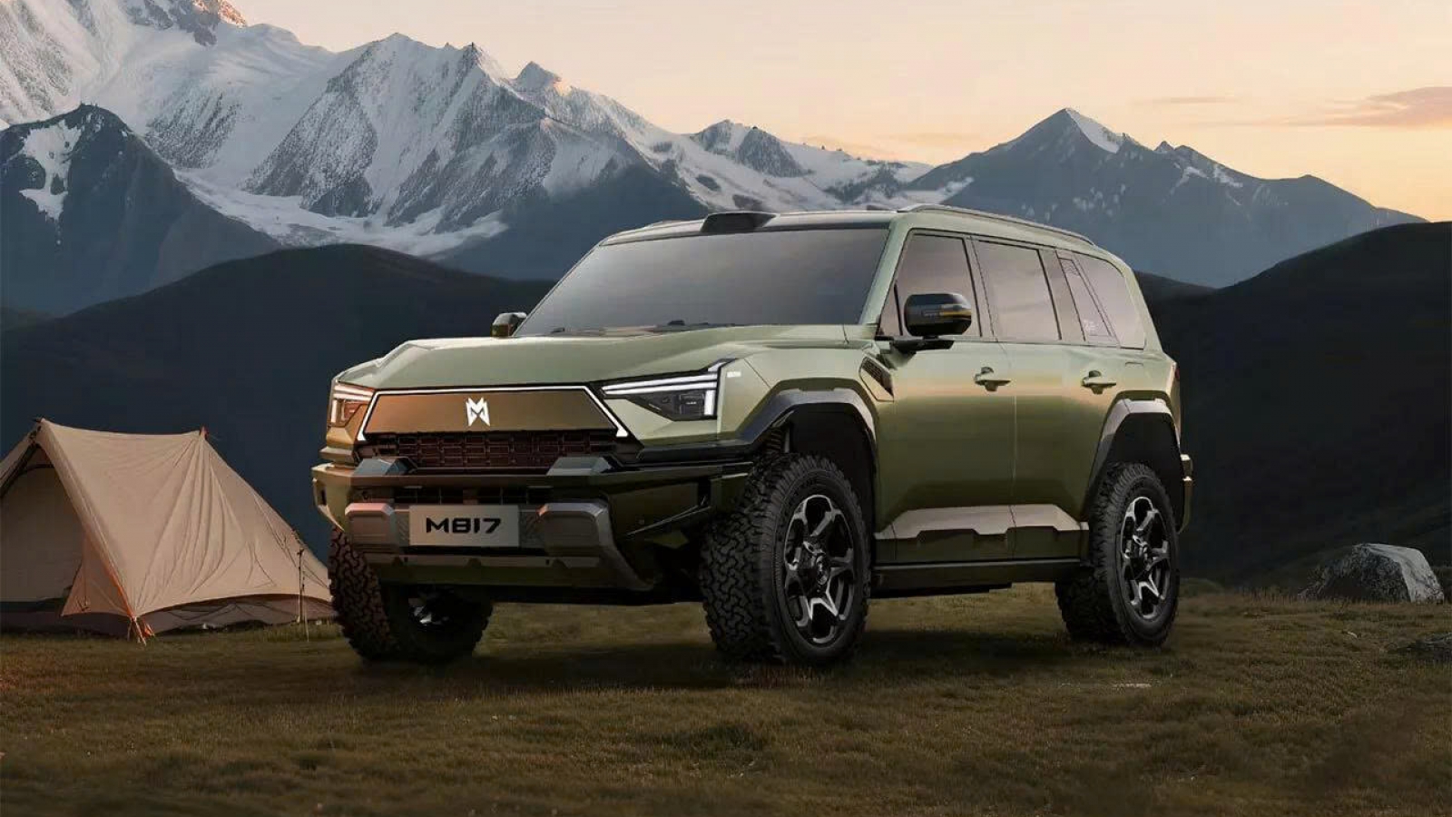 SUV điện Dongfeng M-Hero M817 thu về 10.000 đơn đặt hàng trong 1 ngày