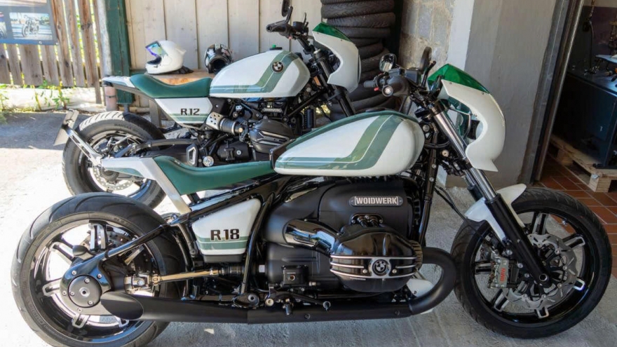 BMW ra mắt “The Speed Sisters” - R18 và R12 độ tùy chỉnh từ WOIDWERK
