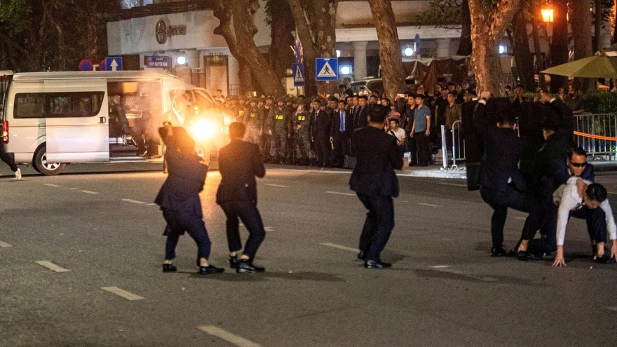 Spectacular anti-terrorism performance by Guard Command Force in Hanoi