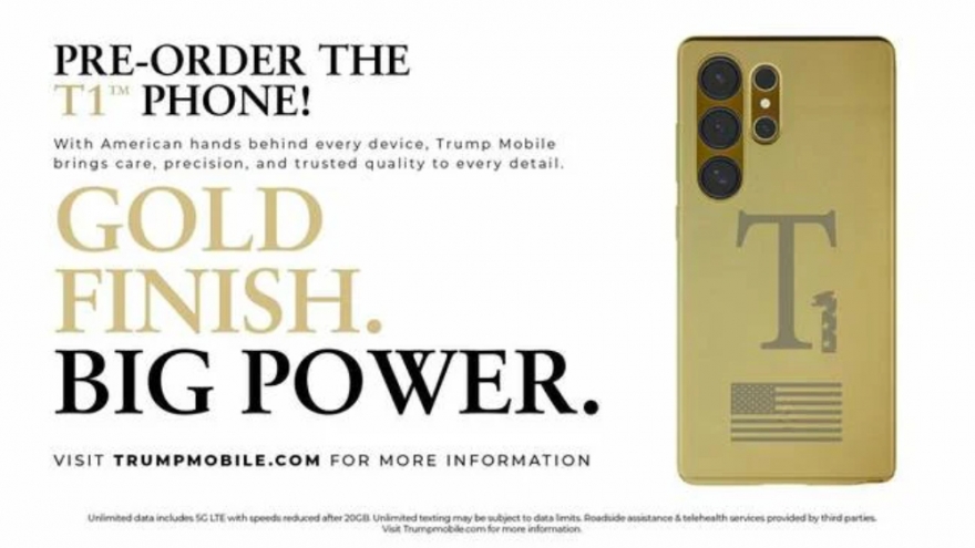 Điện thoại Android đầu tiên của Trump Mobile “độ” từ Galaxy S25 Ultra?