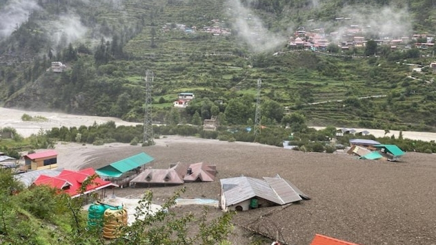 Lở bùn kinh hoàng tại Uttarakhand, Ấn Độ, ít nhất 4 người thiệt mạng