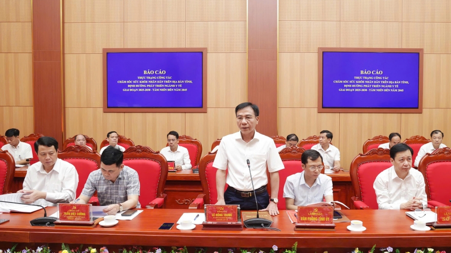 Bí thư Tỉnh ủy Phú Thọ yêu cầu ngành Y tế tạo đột phá toàn diện trong khám chữa bệnh