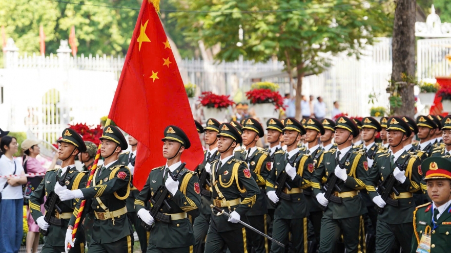 Chinese troops to arrive in Vietnam for National Day military parade in late August