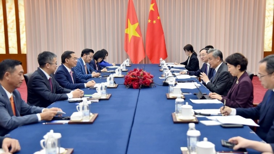 Vietnamese FM meets Chinese, Lao counterparts on MLC sidelines
