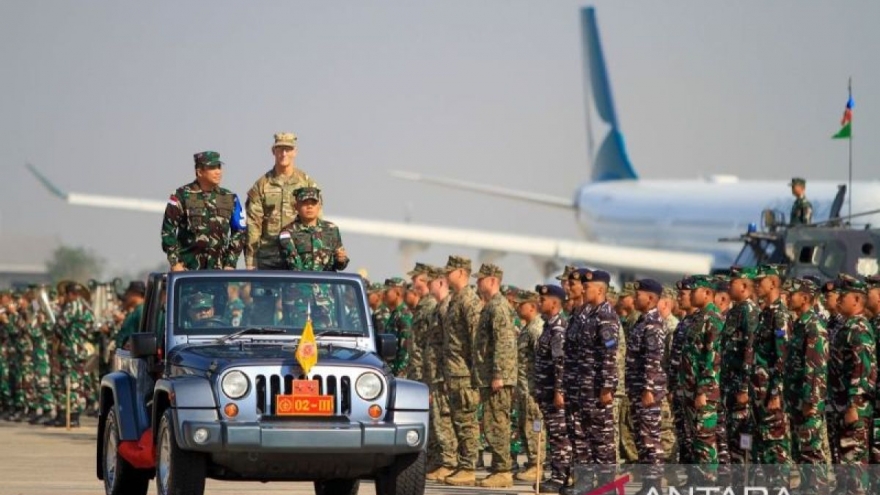 Indonesia, Mỹ và 11 quốc gia bắt đầu tập trận “Siêu lá chắn Garuda”