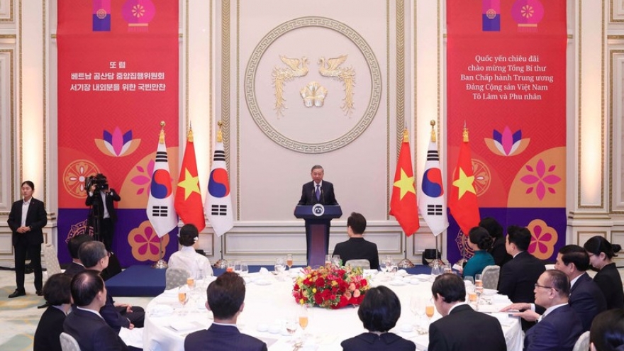 RoK President hosts state banquet for Vietnamese Party chief