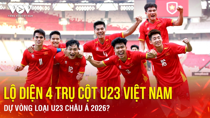Tin bóng đá 24-8: Lộ diện 4 trụ cột U23 Việt Nam dự vòng loại U23 Châu Á 2026?