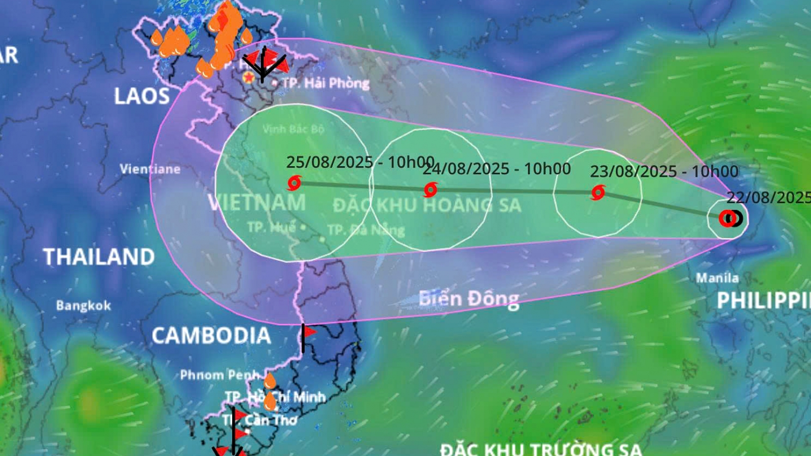 Vietnam braces for heavy rain as typhoon Kajiki heads to central coast