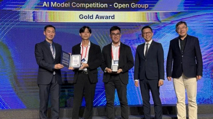 Vietnam wins Gold Award at international AI competition in construction