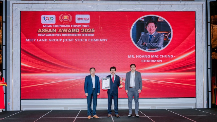 Chủ tịch Hoàng Mai Chung được vinh danh Top 10 Nhà lãnh đạo ASEAN Award 2025