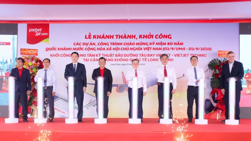 Bước tiến mới: Vietjet khởi công Trung tâm Kỹ thuật Bảo dưỡng tại Long Thành