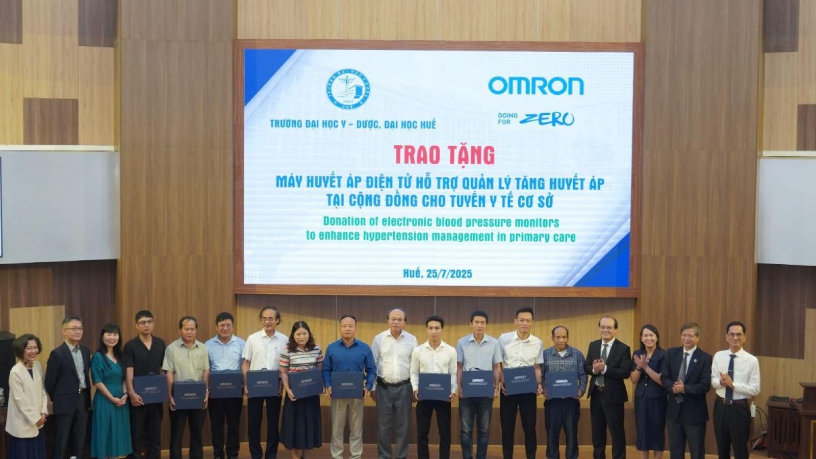 OMRON tiếp sức y tế địa phương lan tỏa thói quen theo dõi huyết áp thường xuyên