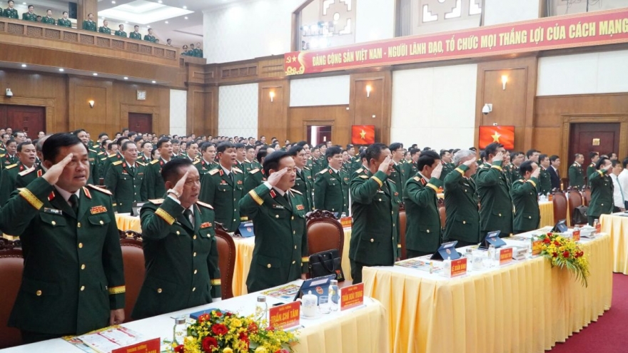 Đại tướng Trịnh Văn Quyết dự khai mạc Đại hội Đảng bộ Quân khu 7