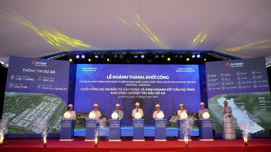 Khởi công Khu công nghiệp Tây Bắc Hồ Xá - Tâm điểm đầu tư tại khu vực Bắc Trung Bộ