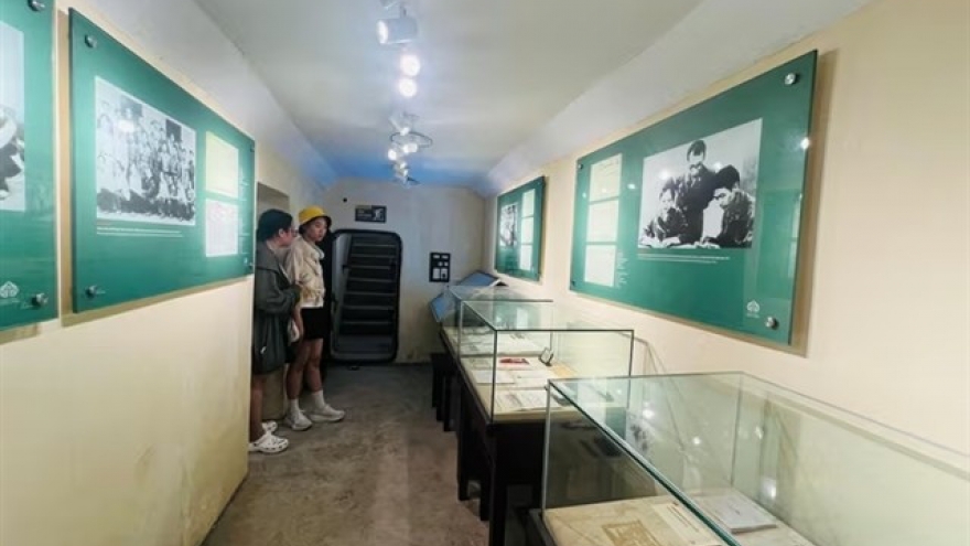 Historic bunkers at Thang Long Imperial Citadel open to public