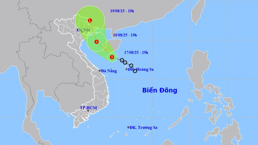 Áp thấp nhiệt đới dự báo gây ảnh hưởng vùng biển phía Đông từ Quảng Trị đến Huế