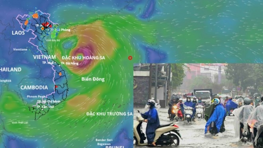 Bão số 5 đi rất nhanh và liên tục mạnh lên, khu vực ảnh hưởng từ Thanh Hóa đến Huế