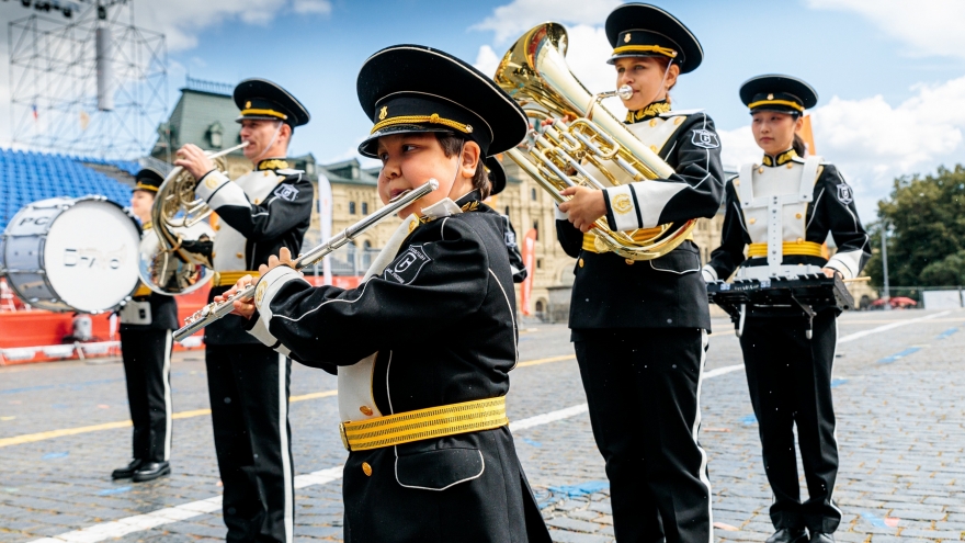 Bế mạc Liên hoan “Tháp Spasskaya dành cho Thiếu nhi” trên Quảng trường Đỏ