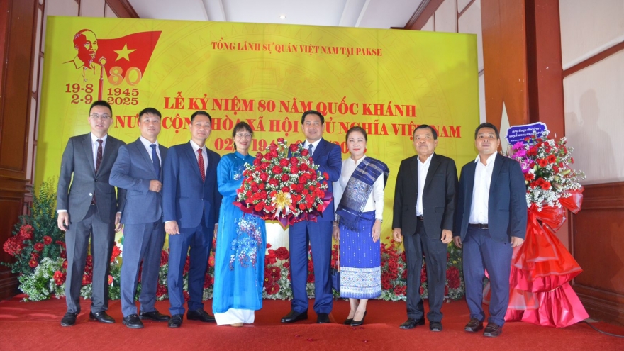 Tổng Lãnh sự quán Việt Nam tại Pakse kỷ niệm 80 năm Quốc khánh nước CHXHCN Việt Nam