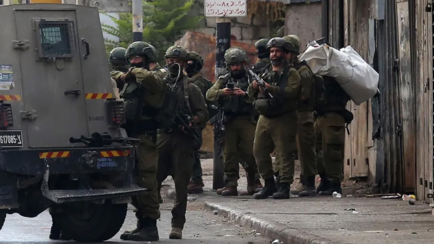 Quân đội Israel phát động chiến dịch tại Nablus ở Bờ Tây