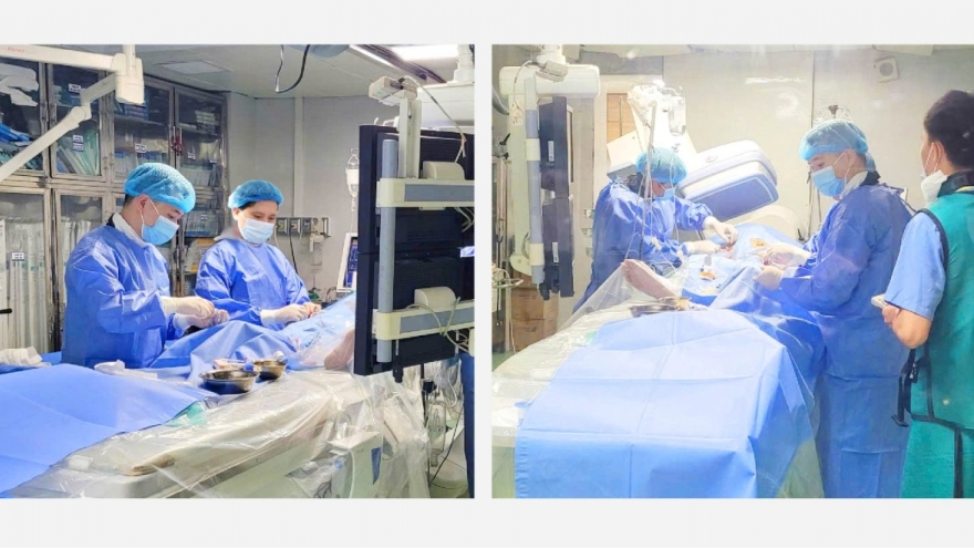 Ép tim gần 2 giờ cứu sống bệnh nhân nhồi máu cơ tim