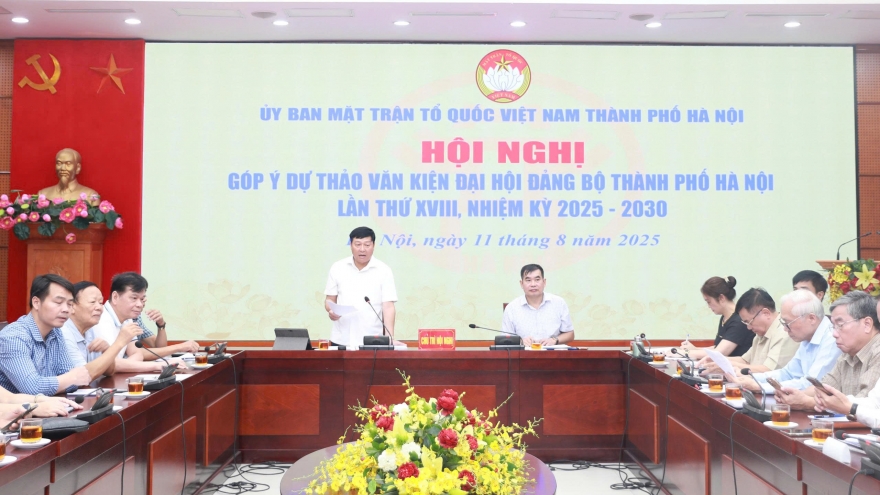 Góp ý văn kiện Đại hội Đảng bộ Hà Nội: Tầm nhìn Thủ đô "Văn hiến, Hạnh phúc"
