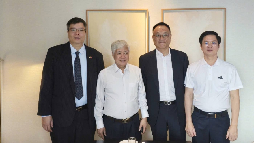 Chủ tịch Ủy ban Trung ương MTTQ Việt Nam làm việc với Hiệp hội VKBIA