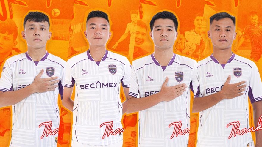 CLB TP.HCM thông báo chia tay một loạt cầu thủ