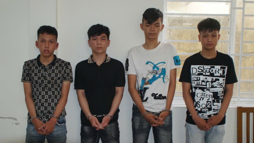 Bắt giữ nhóm đối tượng thực hiện liên tiếp 4 vụ cướp tài sản trong đêm