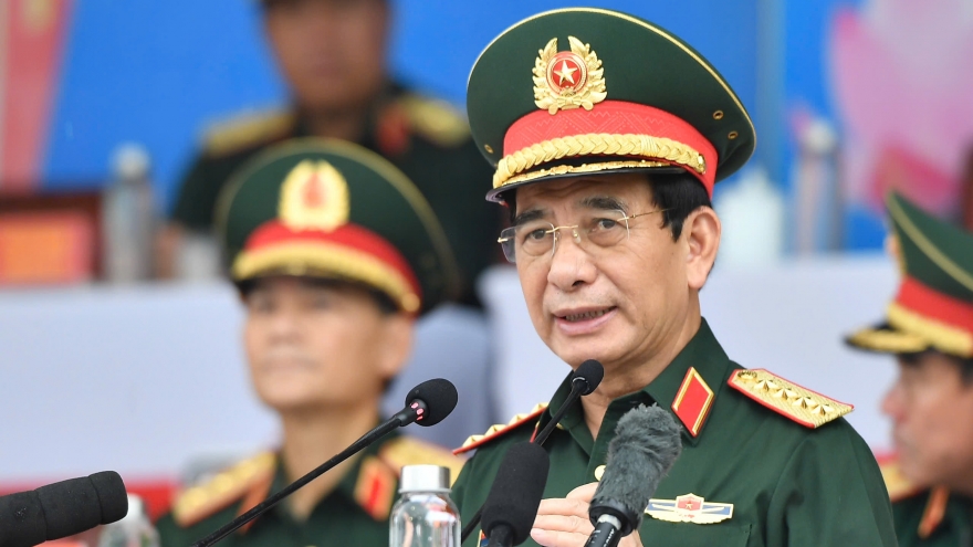 Đại tướng Phan Văn Giang kiểm tra Tổng hợp luyện diễu binh, diễu hành A80