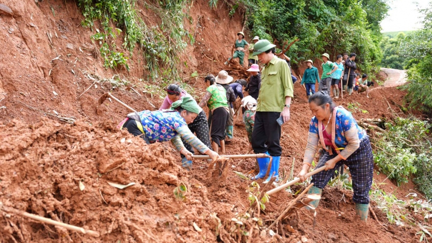 Điện Biên dồn toàn lực khắc phục hậu quả mưa lũ