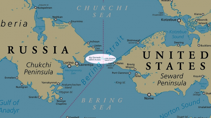 Quần đảo đặc biệt mang câu chuyện lịch sử giữa Nga và Mỹ