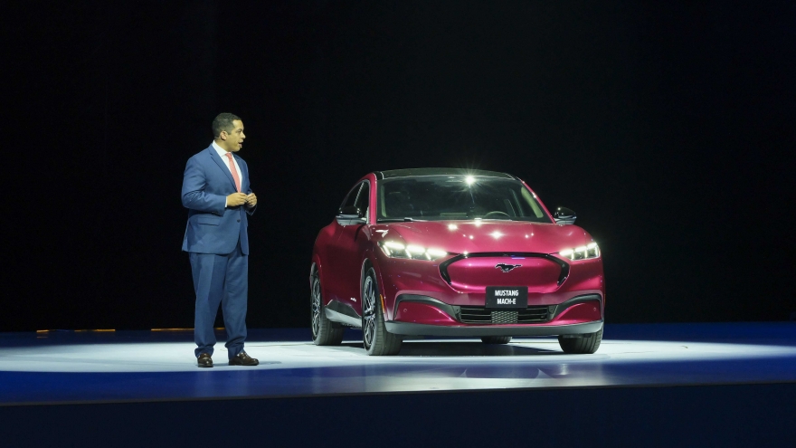 Ford ra mắt xe điện thể thao Mustang Mach-E đầu tiên tại Việt Nam