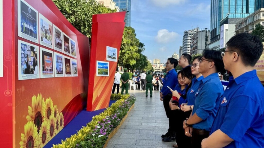 HCM City exhibition highlights Vietnam's 80-year development journey