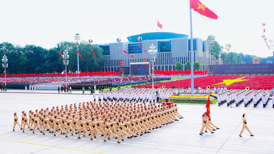 Chi tiết phân luồng giao thông vòng ngoài phục vụ tổng duyệt A80 ngày 30/8