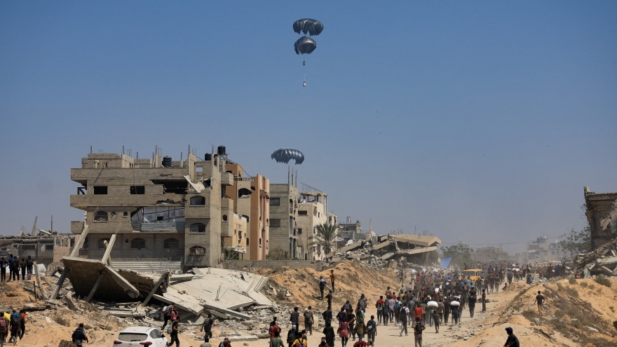 Các quốc gia Arab tăng cường đưa hàng cứu trợ vào Gaza
