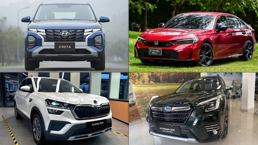 Điểm danh những mẫu xe giảm giá hàng trăm triệu đồng trong tháng 8/2025