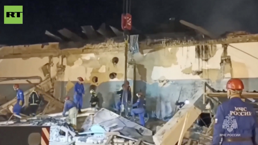 Nổ lớn tại nhà máy ở Ryazan (Nga) khiến 11 người thiệt mạng