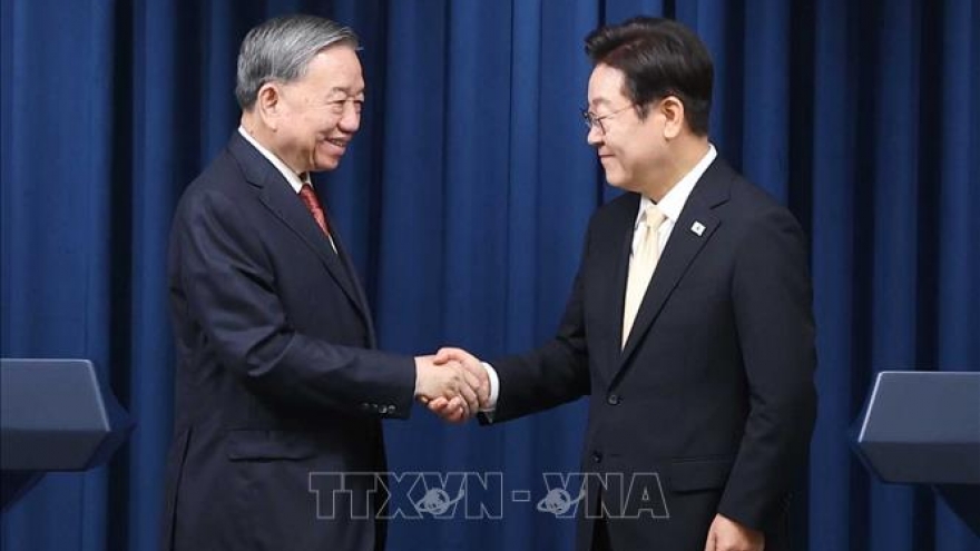 Tổng Bí thư Tô  Lâm: Việt Nam - Hàn Quốc đồng hành trong quá trình phát triển