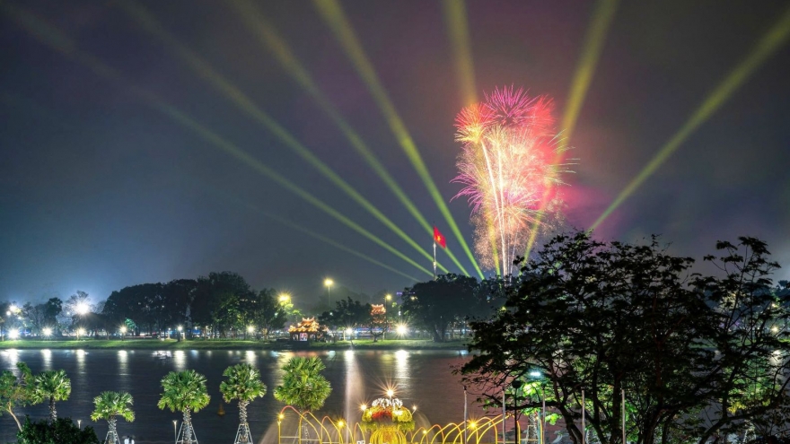 Huế bắn pháo hoa tầm cao, miễn vé tham quan di tích dịp Quốc khánh 2/9