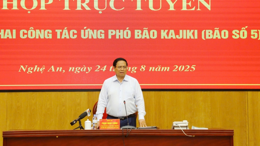 Thủ tướng Chính phủ chỉ đạo ứng phó bão số 5