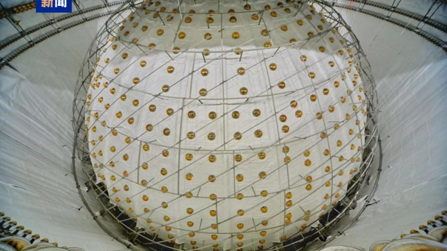 Trung Quốc chính thức đưa vào hoạt động Đài quan sát Neutrino ngầm