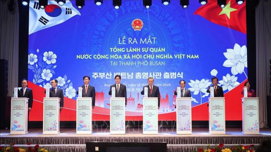 Tổng Bí thư Tô Lâm dự lễ ra mắt Tổng lãnh sự quán Việt Nam tại Busan