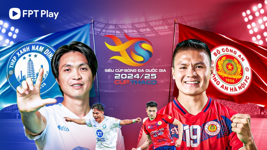 Lịch thi đấu Siêu Cúp Quốc gia 2024/2025: Nam Định đại chiến CLB CAHN