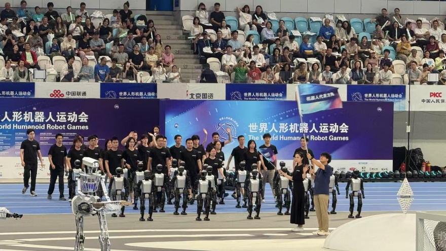 Đại hội Thể thao Robot hình người Thế giới 2025 khai mạc tại Bắc Kinh