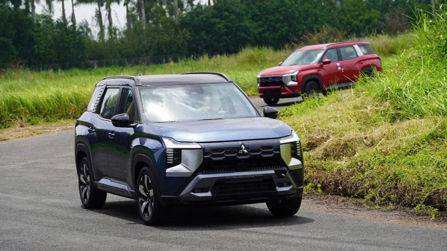 Mitsubishi Destinator lộ ảnh chạy thử trước khi ra mắt tại Việt Nam