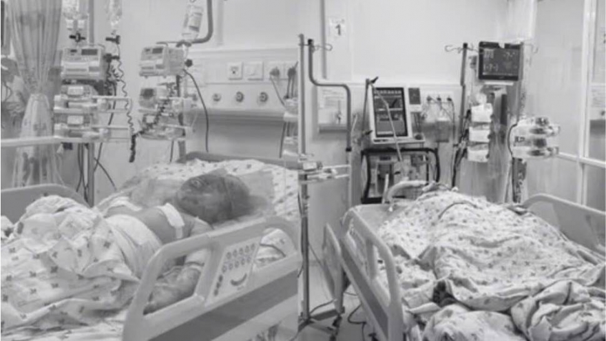 Nóng 24h: Khám nghiệm hiện trường nghi án chồng phóng hỏa khiến vợ và 2 con bỏng nặng