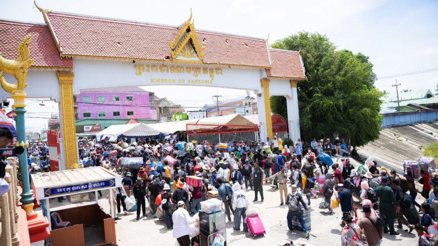Campuchia tập trung giải quyết việc làm cho lao động trở về từ Thái Lan