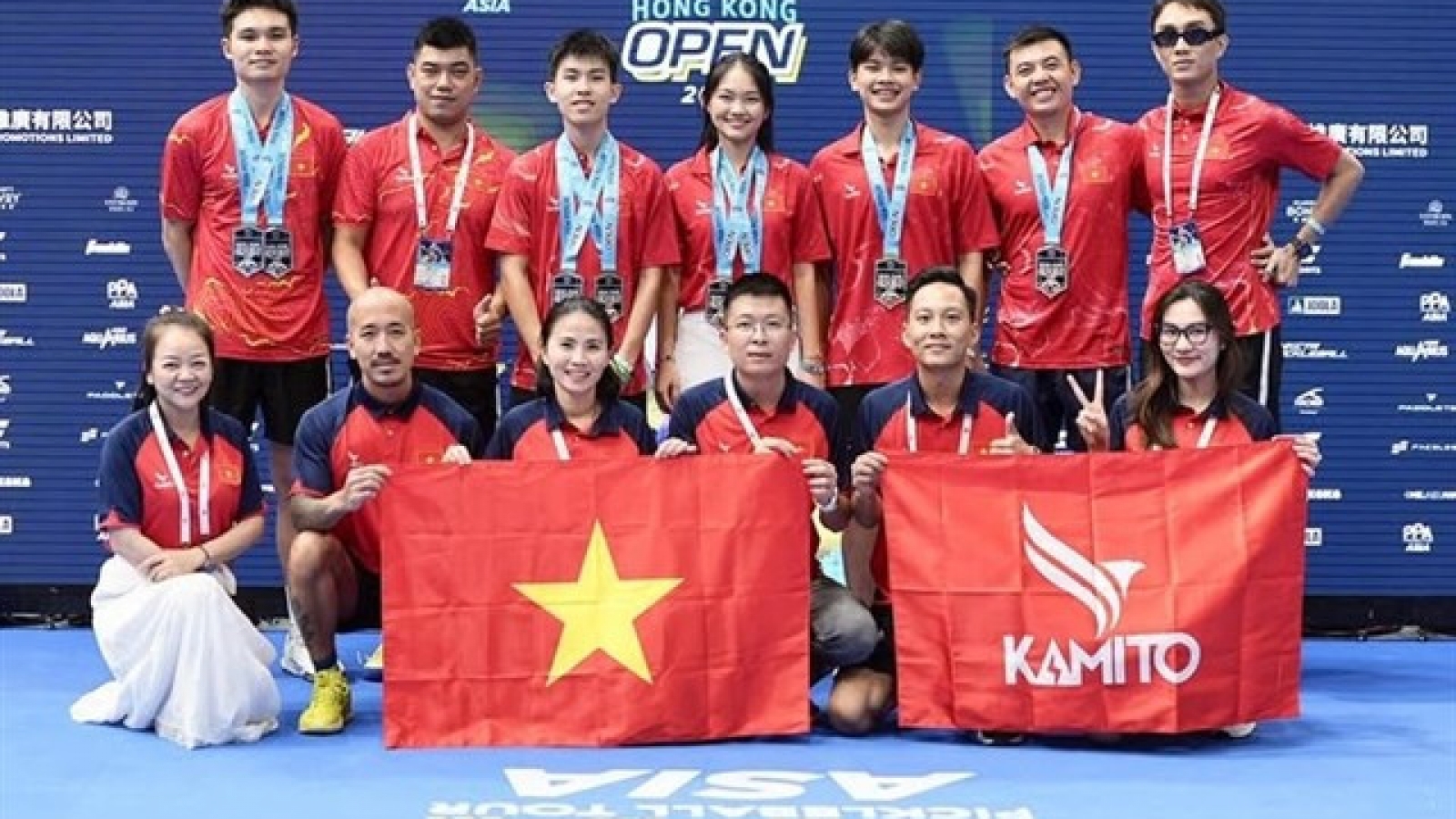 Vietnamese pickleball players bring home PPA Tour Asia medals