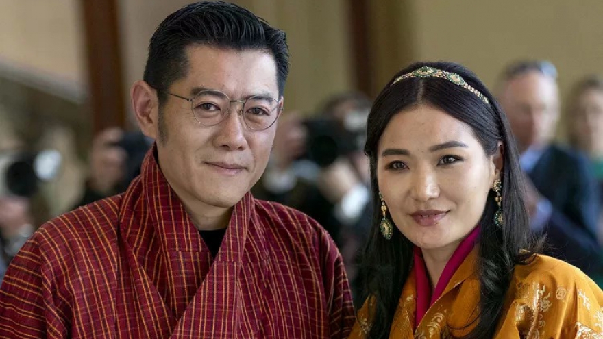 Hôm nay, Quốc vương và Hoàng hậu Bhutan thăm cấp Nhà nước tới Việt Nam